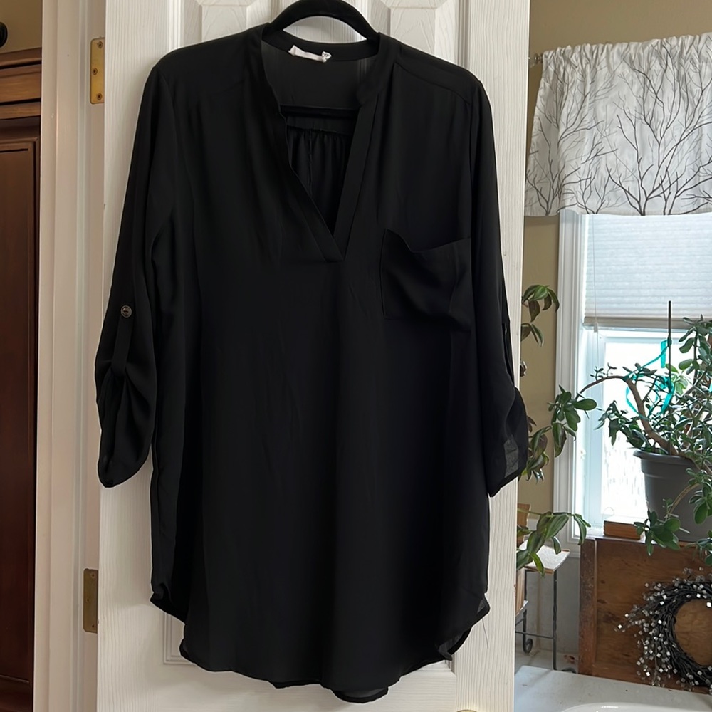 Lush Perfect fit roll tab henley xl